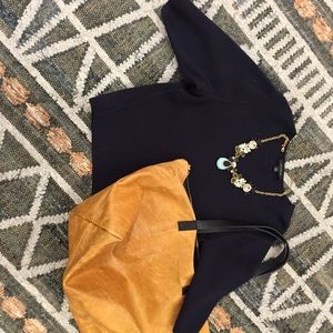 Ann Taylor navy sweater